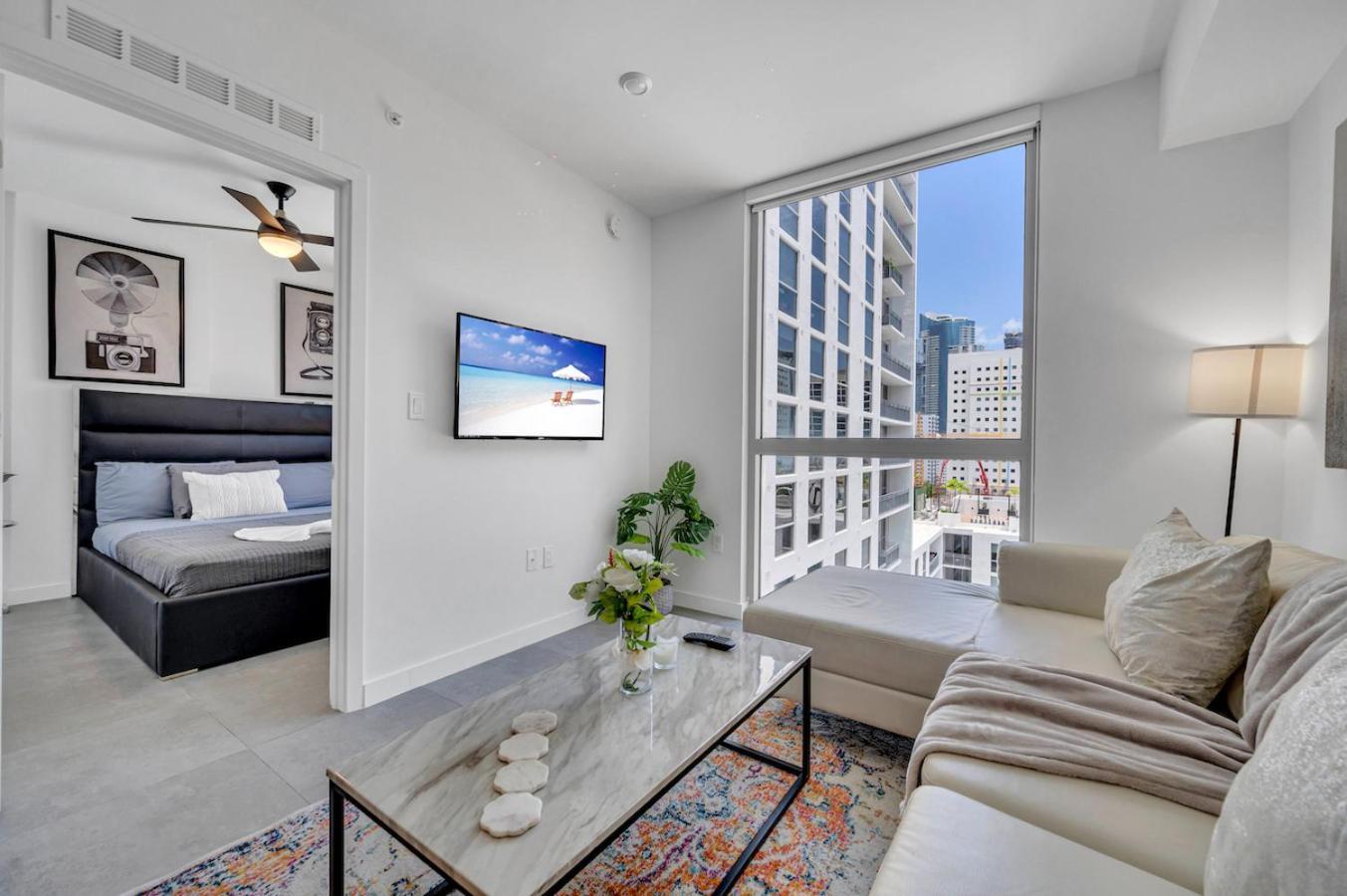 Ferienwohnung Amazing Unit In Downtown Miami With Free Parking Exterior foto